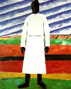 Kazimir Malevich peasant woman oil painting